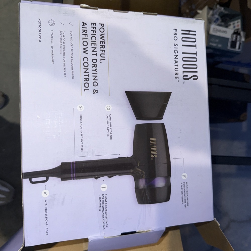 Hot Tools Pro Signature Quietair Power Hair Dryer, A Power Zen Drying Experience